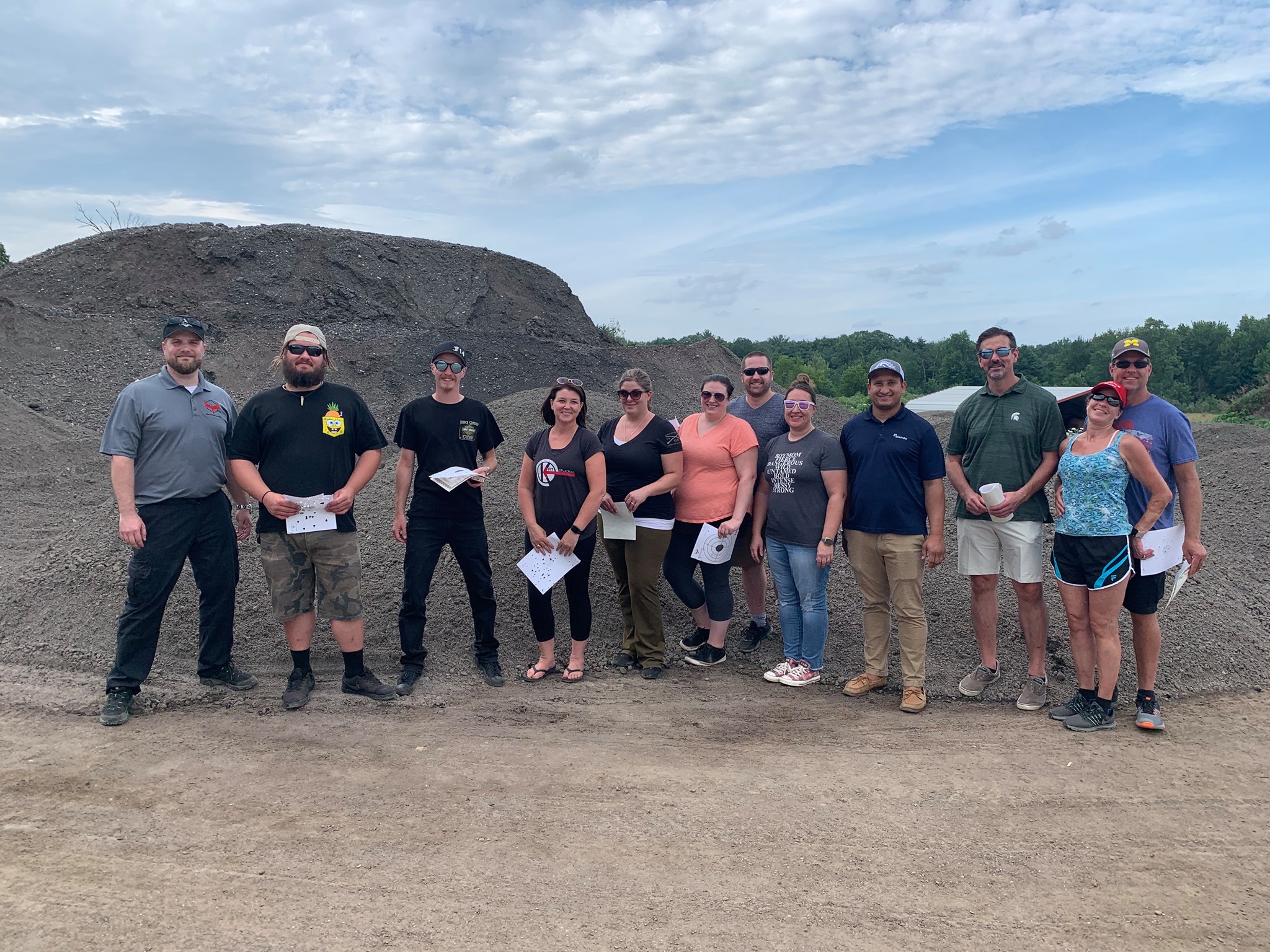 Reactive Arms class graduates at the range