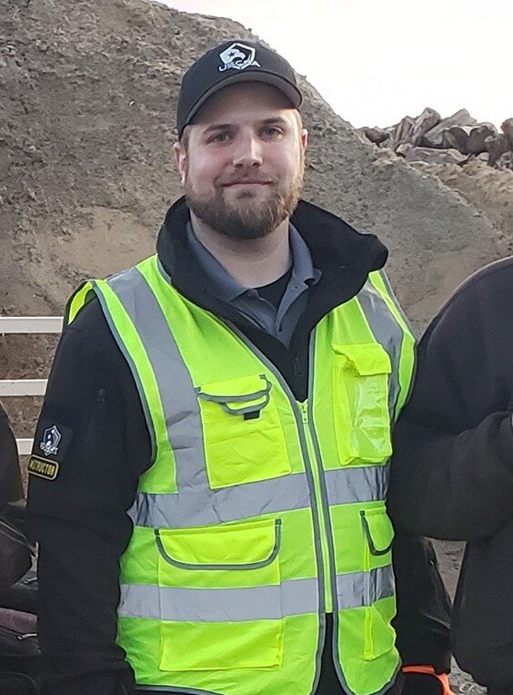 Chad Krumrei on the range