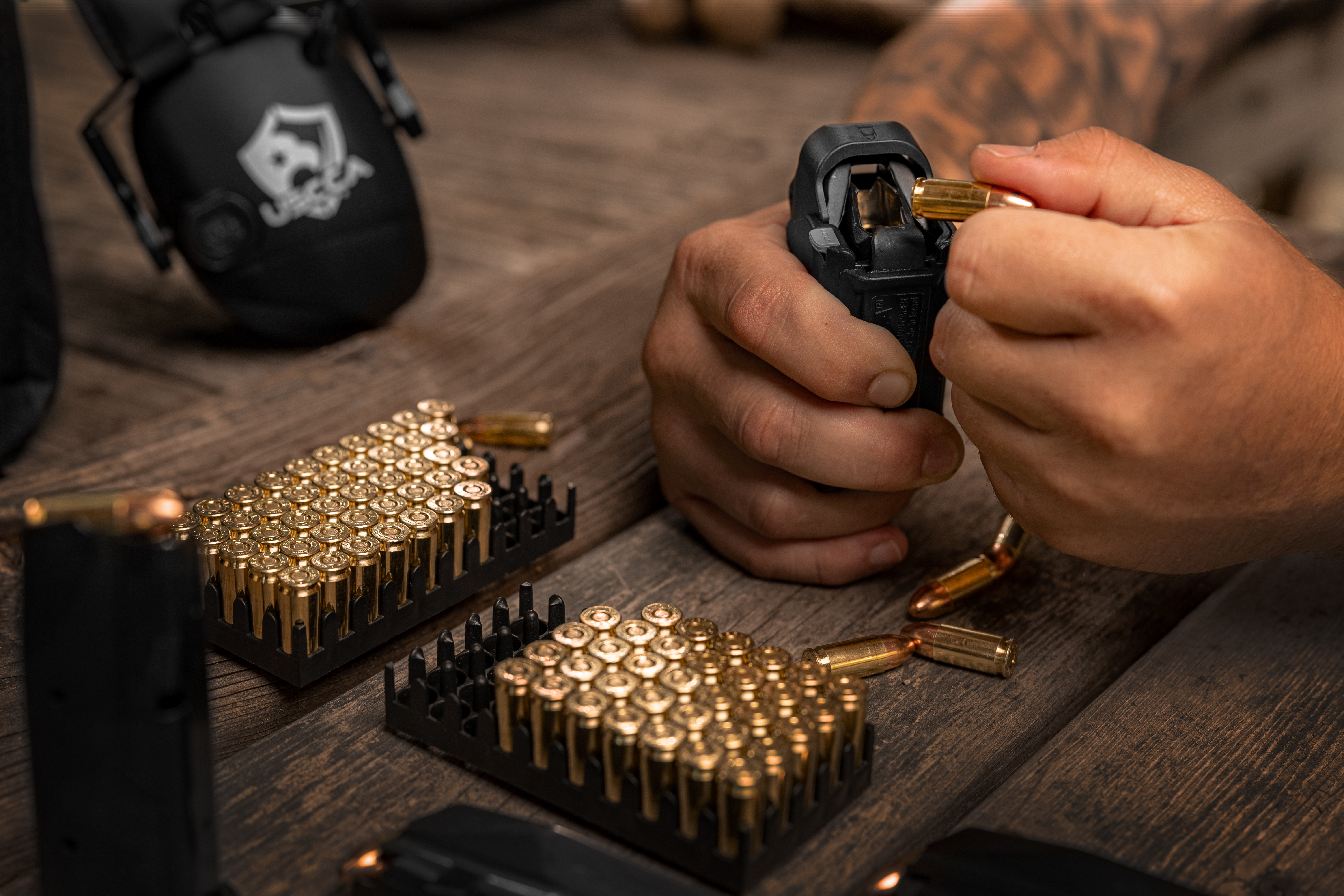 Range preparation and loading